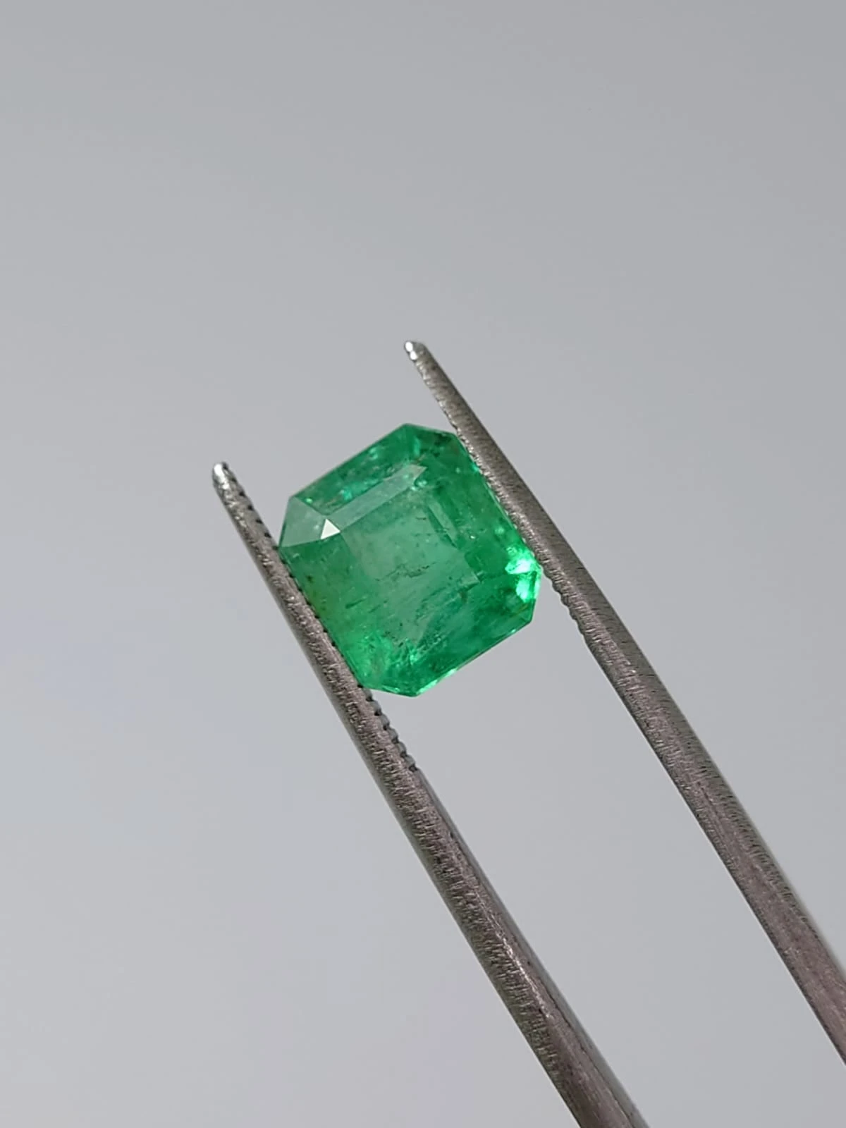 3.24ct Natural Emerald Loose Gemstone From Panjshir Afghanistan — view 3